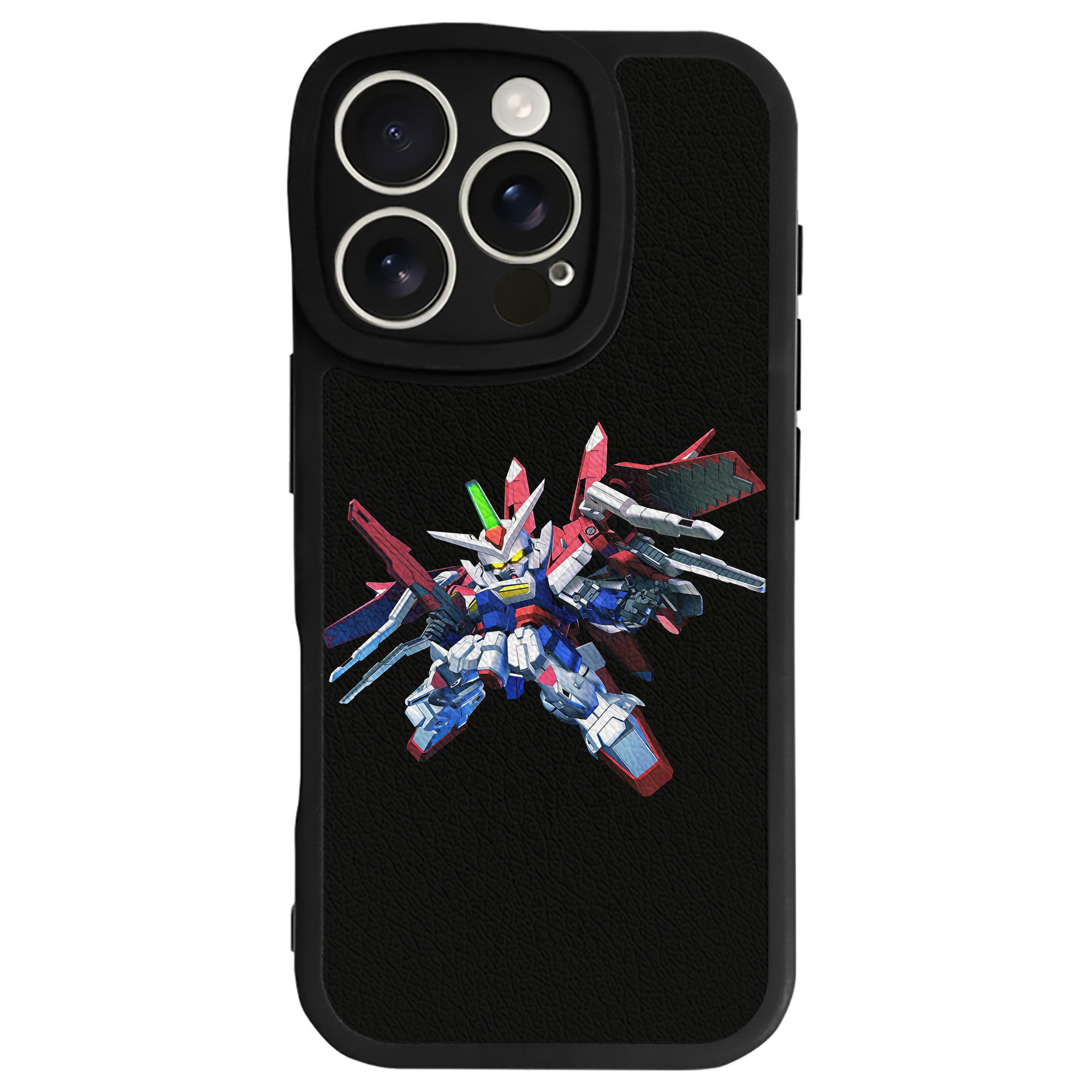（画像用） 機動戦士ガンダム Mobile Suit Gundam 【iPhone 16シリーズ対応】シリコンスマホケース（レザー調） 材質：シリコン